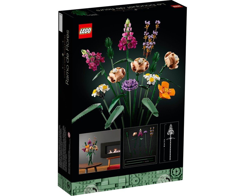 【2021.1月新品】LEGO 樂高積木 Creator Expert 10280 花束