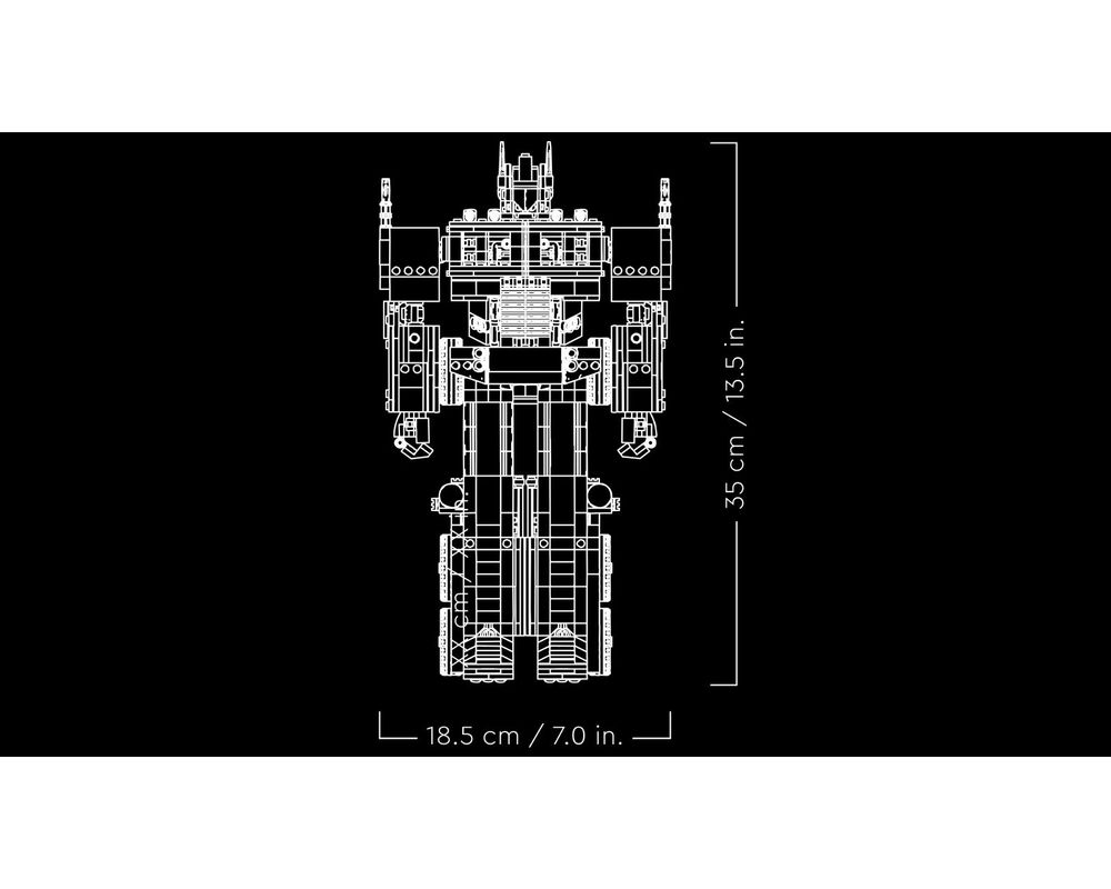 樂高積木 LEGO ICONS系列 10302 柯博文 Optimus Prime