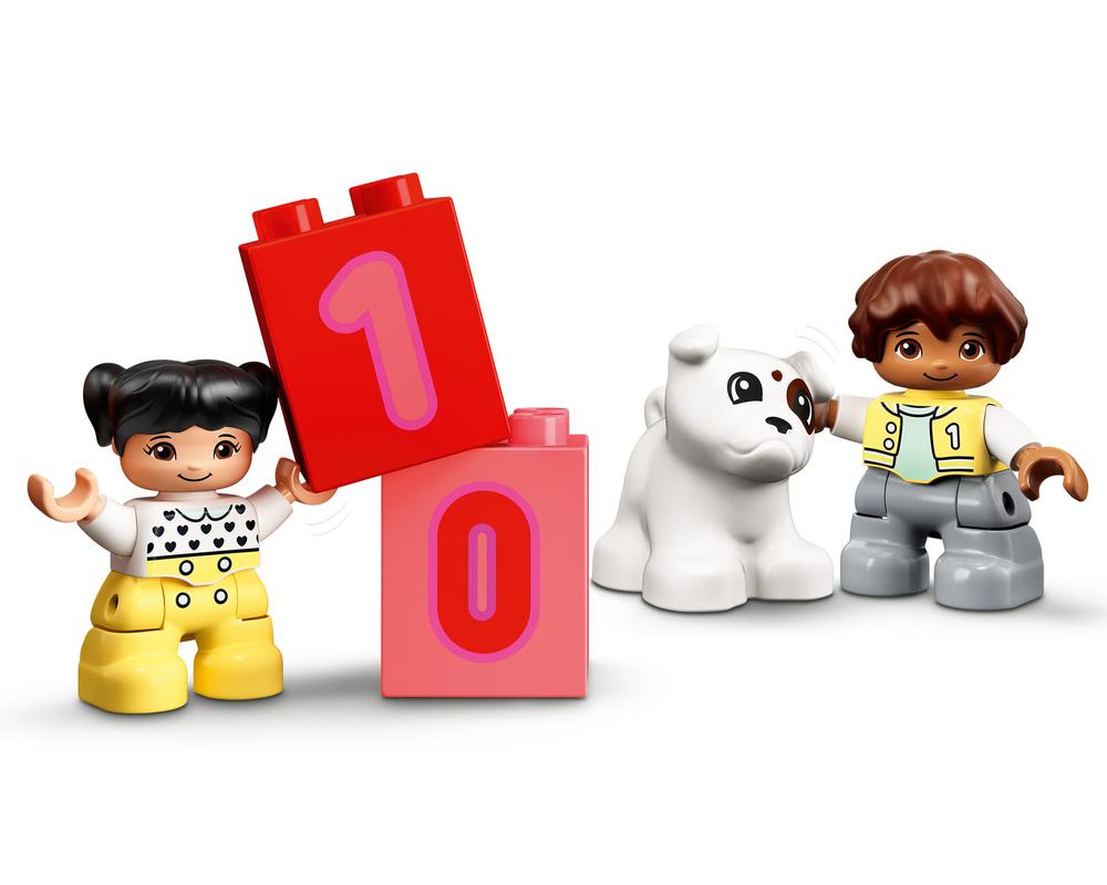 LEGO樂高積木 DUPLO My First 10954 數字列車－學習數數