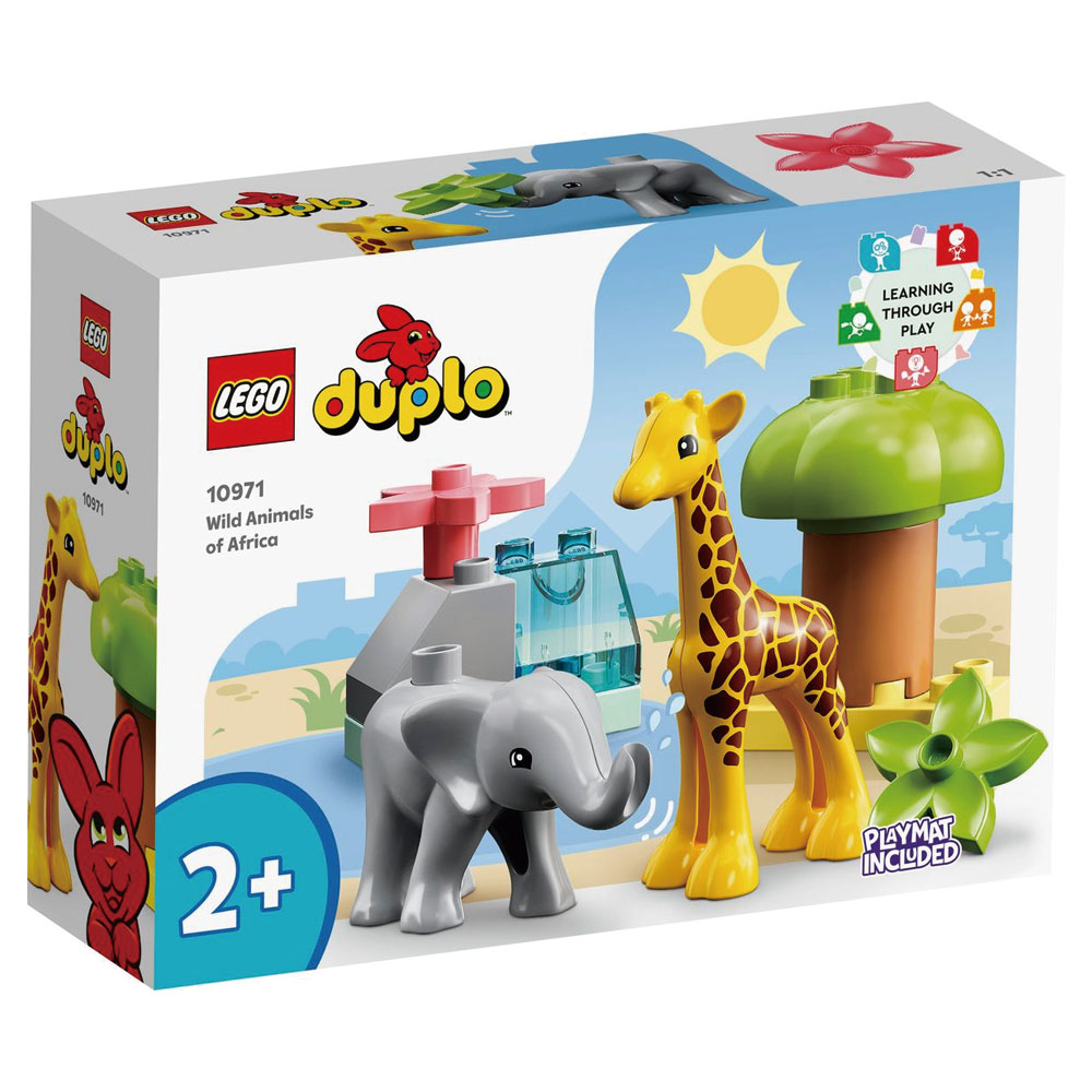 樂高積木 LEGO DUPLO Town 10971 非洲野生動物