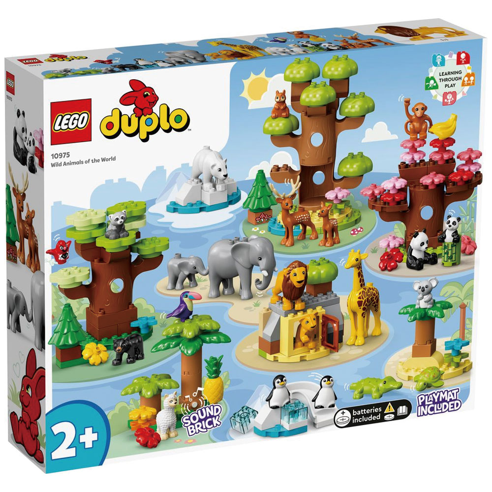 樂高積木 LEGO DUPLO Town 10975 世界野生動物
