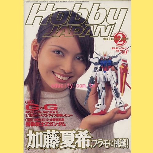 鋼彈gundam組合模型 HOBBY JAPAN2003-02