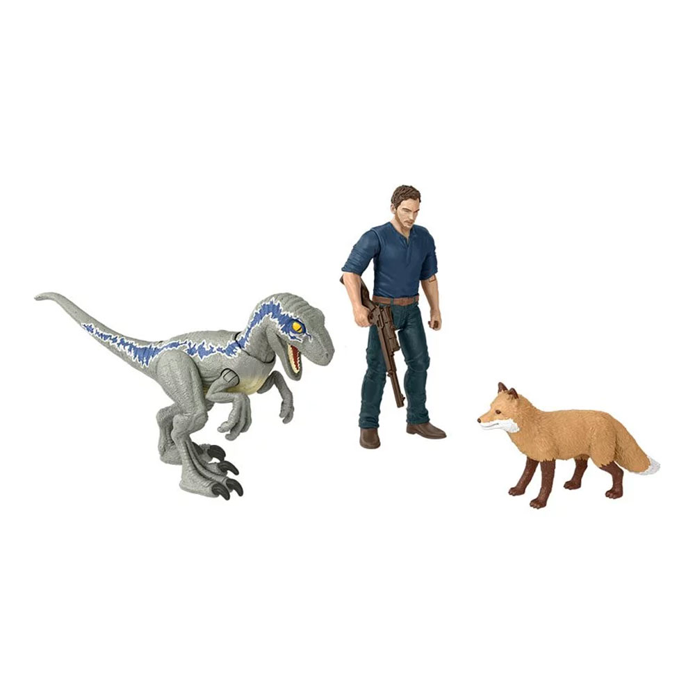 美泰兒 MATTEL 侏儸紀世界 恐龍與人物套裝 Owen