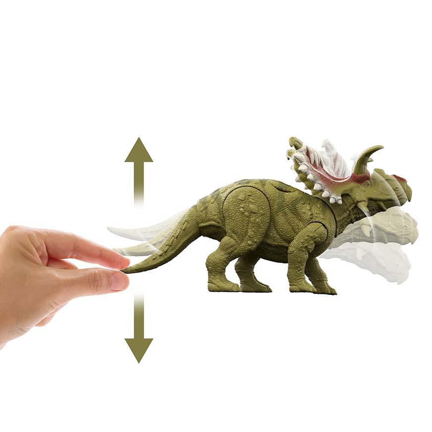 美泰兒 MATTEL  侏儸紀世界 經典系列恐龍角色 三角龍