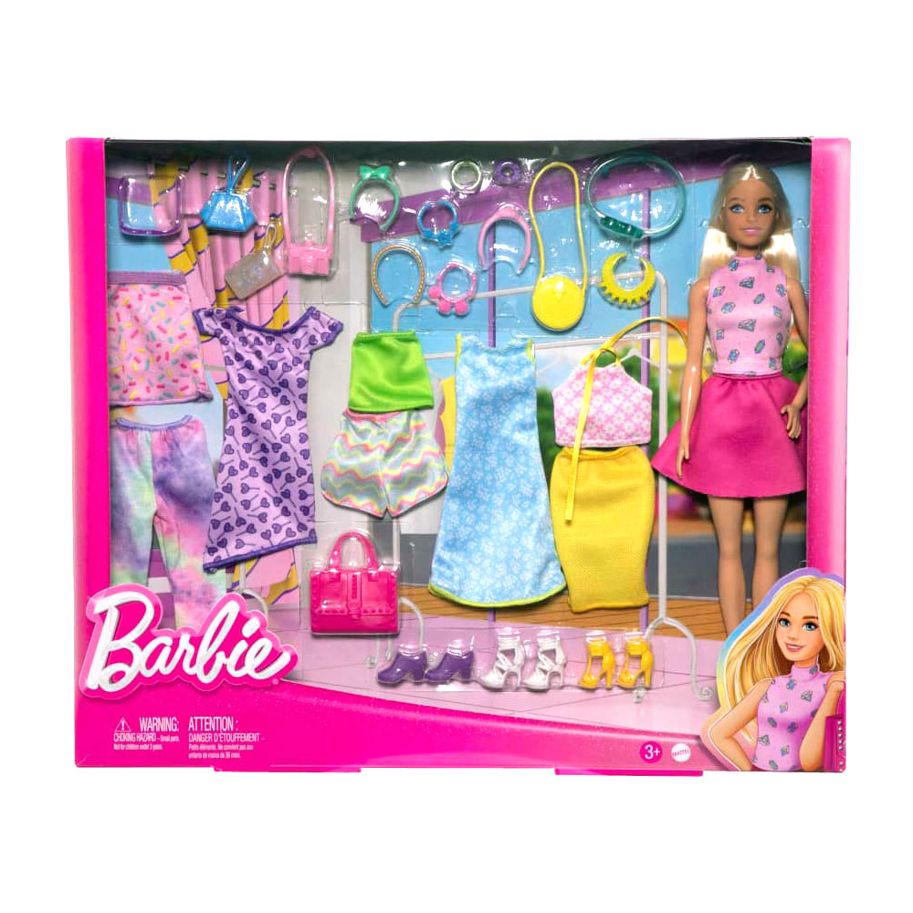 MATTEL Barbie 芭比時尚造型配搭組合
