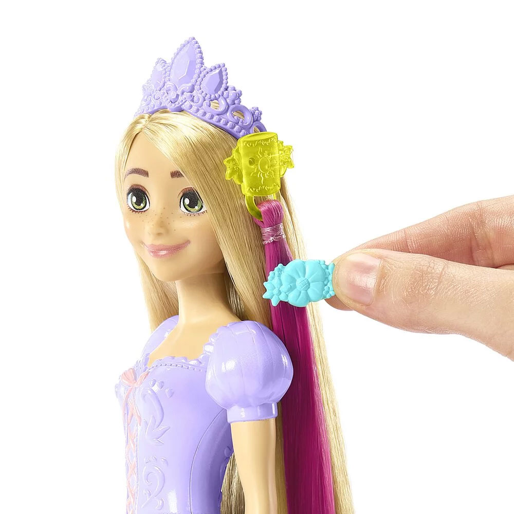 迪士尼公主 變色長髮樂佩公主