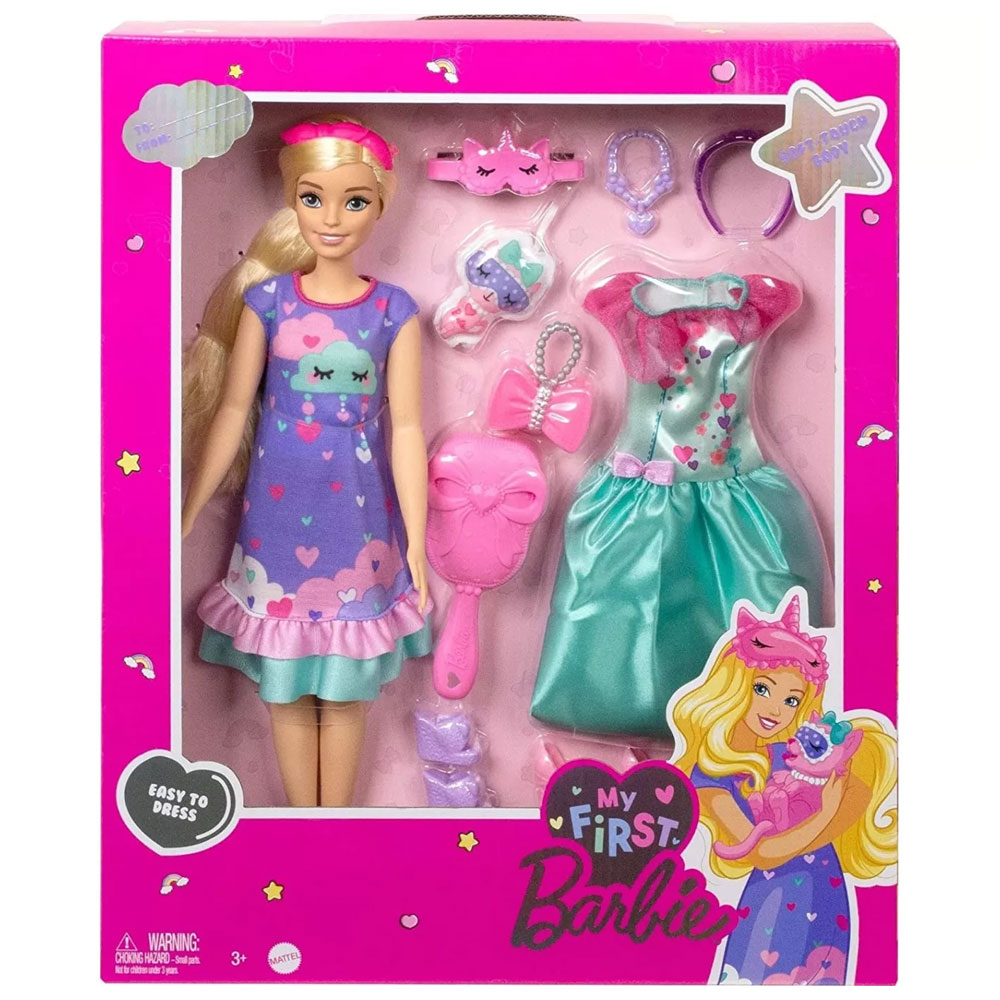 MATTEL Barbie 芭比 My First Barbie 遊戲組