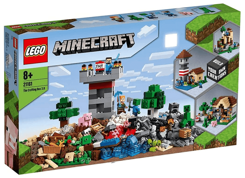 LEGO 樂高積木 Minecraft Micro World 創世神系列 21161 The Crafting Box 3.0