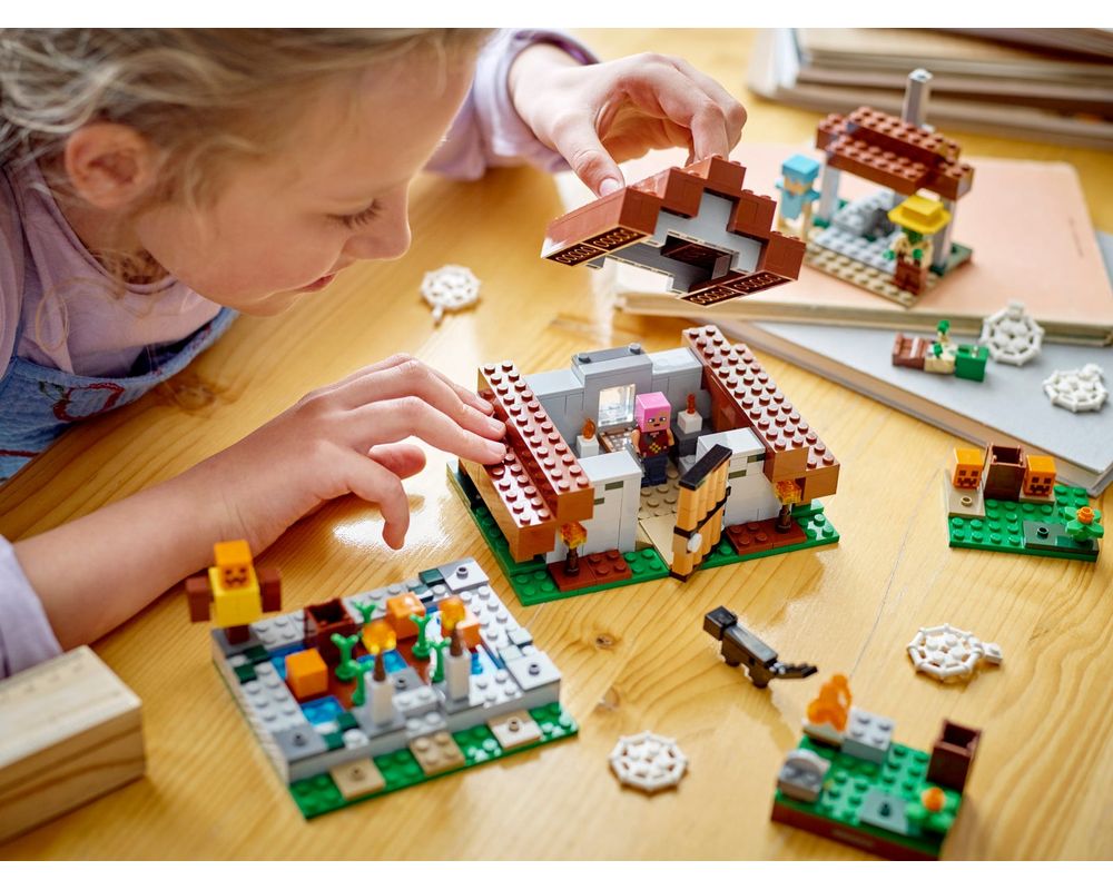 樂高積木 LEGO Minecraft Micro World 創世神系列 21190 廢棄村莊