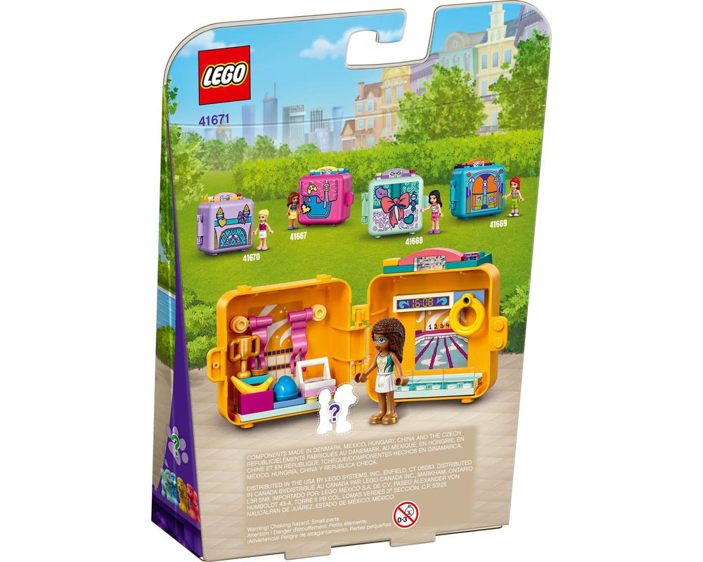 LEGO 樂高積木 Friends 41671 休閒秘密寶盒-安德里亞與游泳