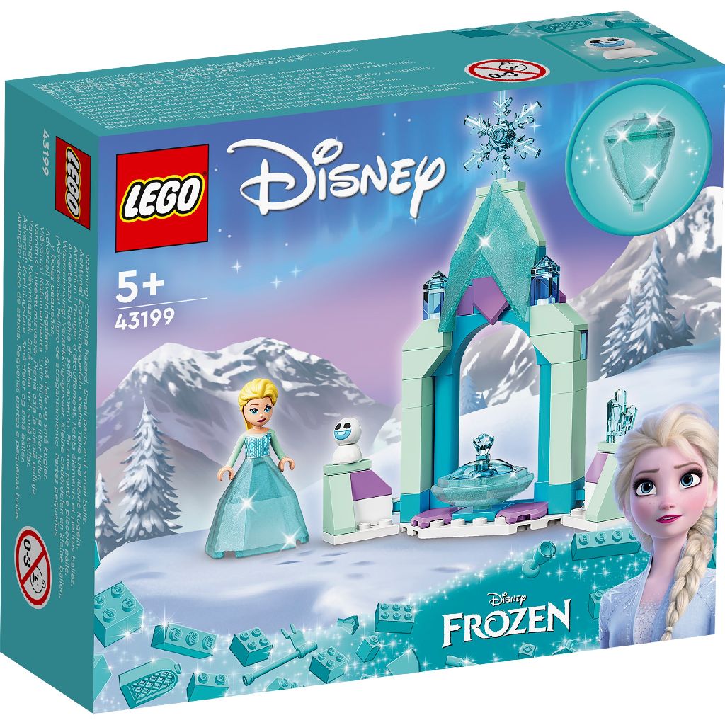 【2022.1月新品】樂高積木 LEGO Disney Princess LT43199 艾莎的城堡庭院