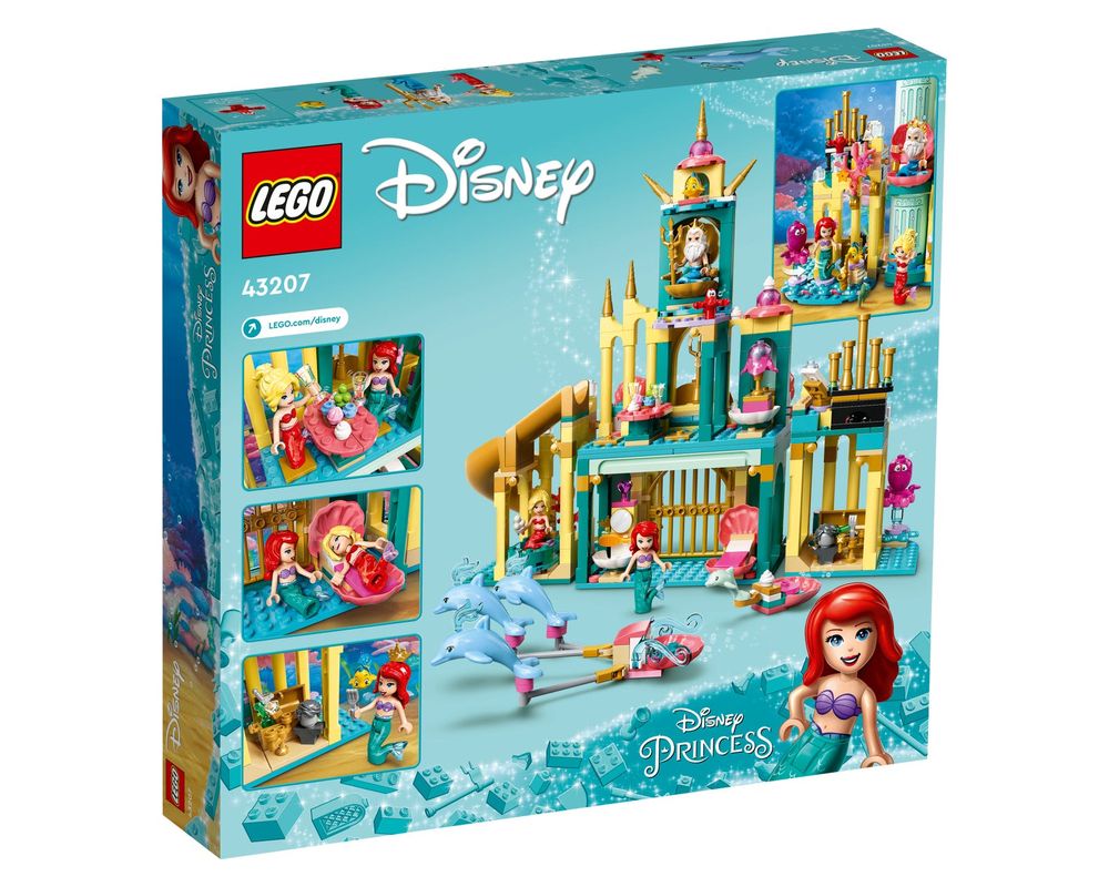 【限宅配】【2022.3月新品】樂高積木 LEGO Disney Princess 43207 Ariel’s Underwater Palace