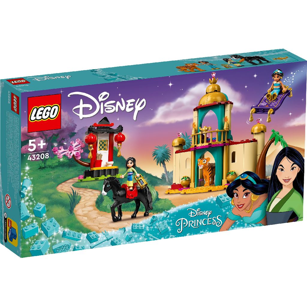 【2022.1月新品】樂高積木 LEGO Disney Princess LT43208 茉莉和木蘭的冒險