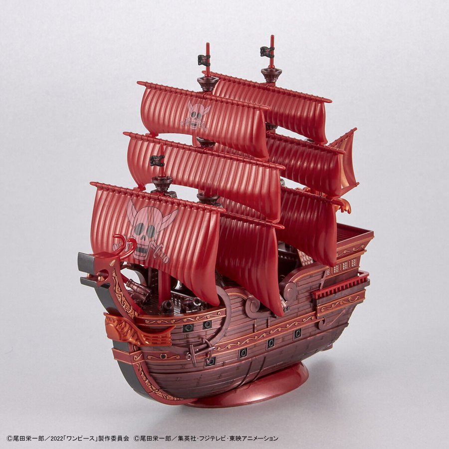 鋼彈gundam組合模型 航海王{海賊王} 偉大的船艦收藏集 RED 紅色勢力號 【約13公分】