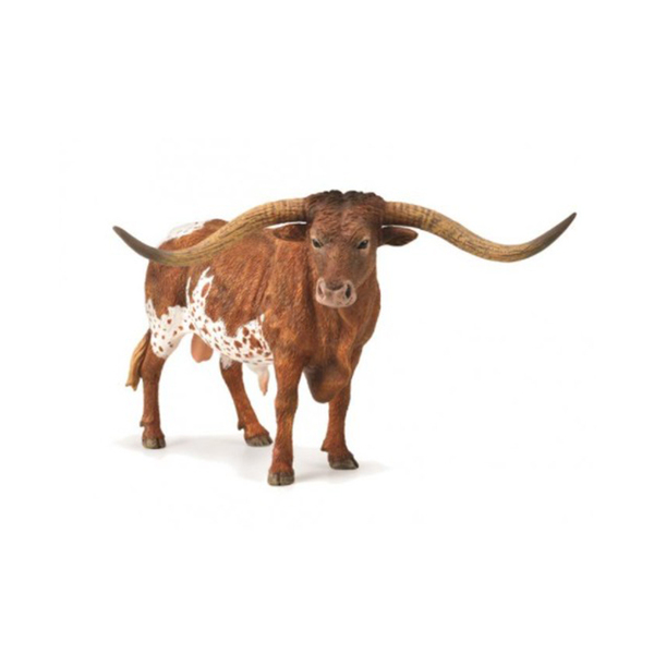 《 COLLECTA 》英國 Procon 動物模型 德克薩斯長角牛