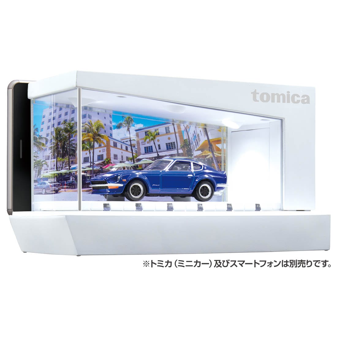 TOMICA LED展示中心(白)【內未附小車】