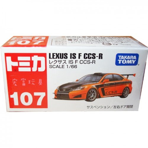 TOMICA 多美小汽車 #107 LEXUS IS F CCS-R
