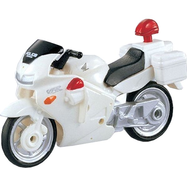 TOMICA 多美小汽車 #4 本田白色摩托車