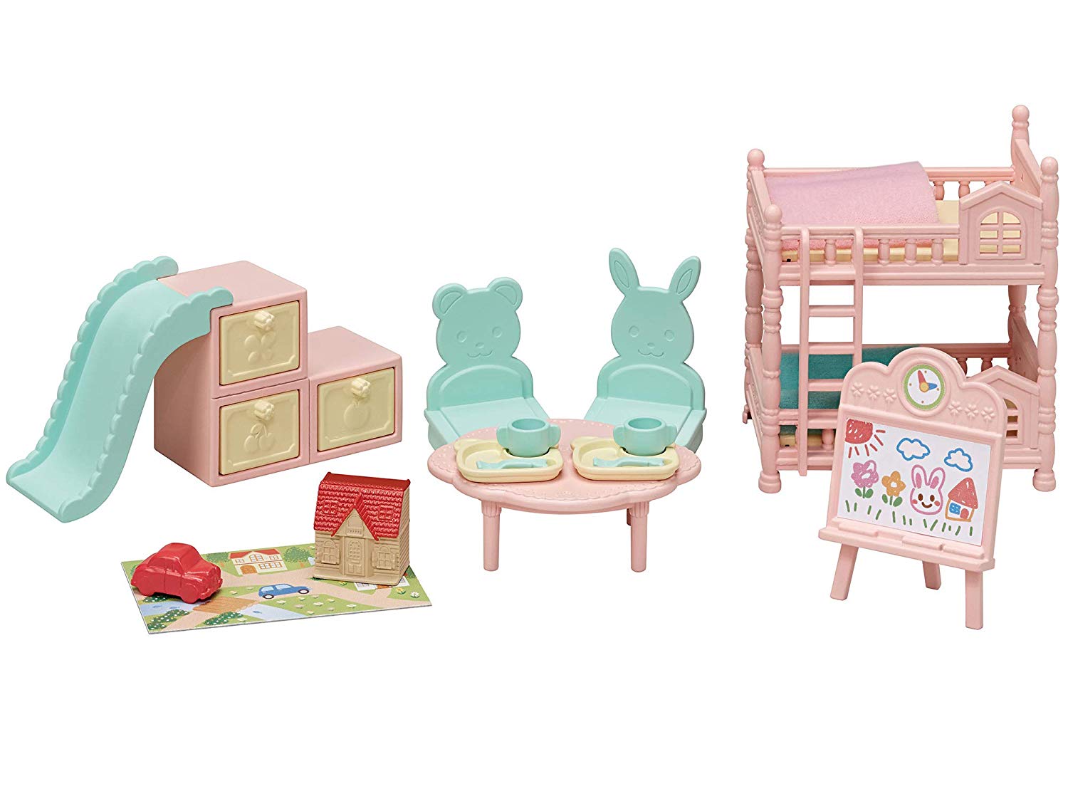 森林家族 - 嬰兒房間家具組【不含娃娃】