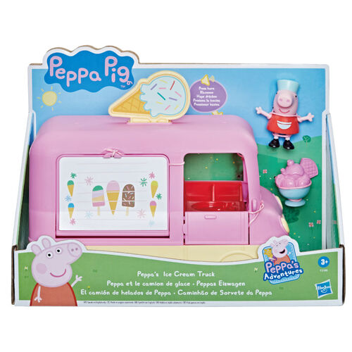 孩之寶 Peppa Pig 粉紅豬小妹 冰淇淋車音效遊戲組