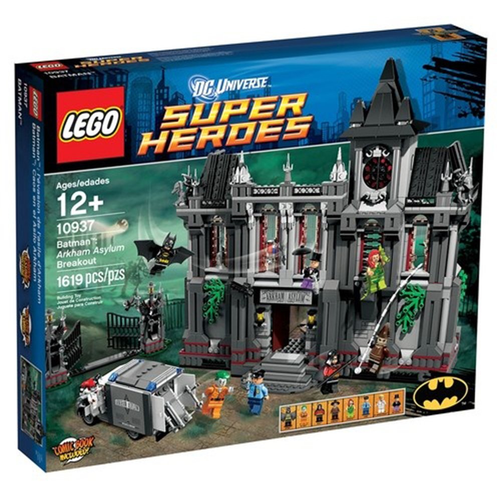 超級英雄系列 LEGO 10937 蝙蝠俠 阿卡漢精神病院