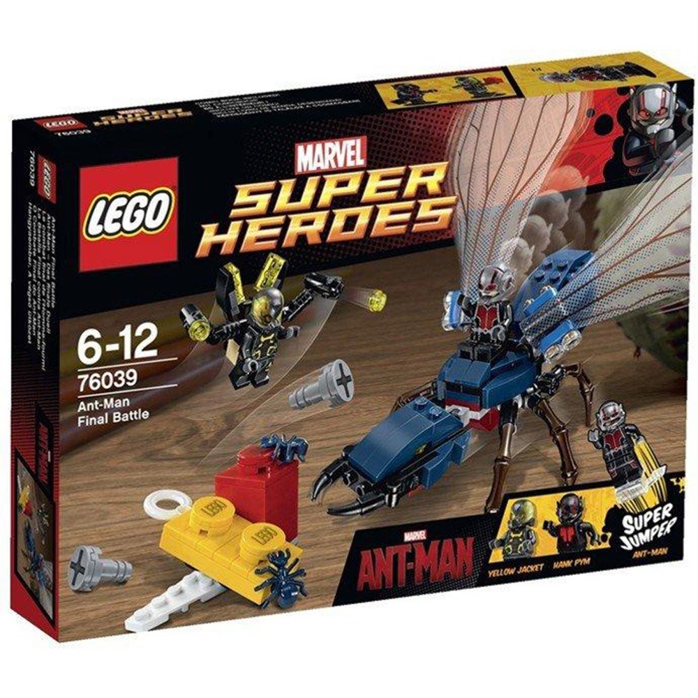 LEGO 樂高積木 Super Heroes 76039英雄 黃蜂人 蟻人 Ant Man