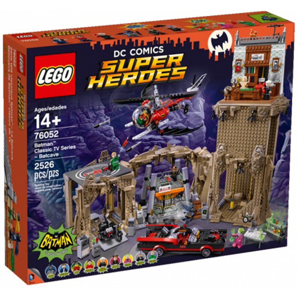 LEGO 樂高積木Super Heroes系列 76052 TV版蝙蝠洞