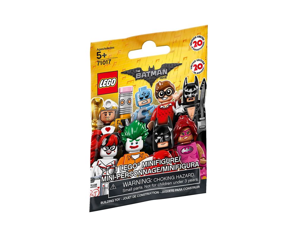 LEGO 71017 LEGO Minifigures Batman Movie 〔全新拆袋檢查〕一套20入