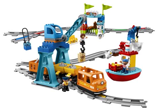 LEGO樂高積木 得寶 DUPLO Town系列 10875 貨運列車