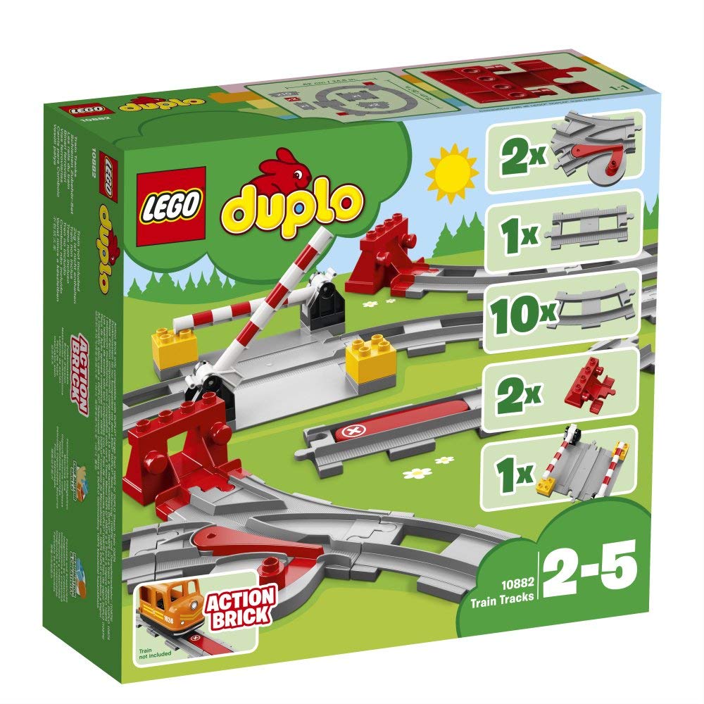 LEGO 樂高積木 DUPLO 10882 列車軌道