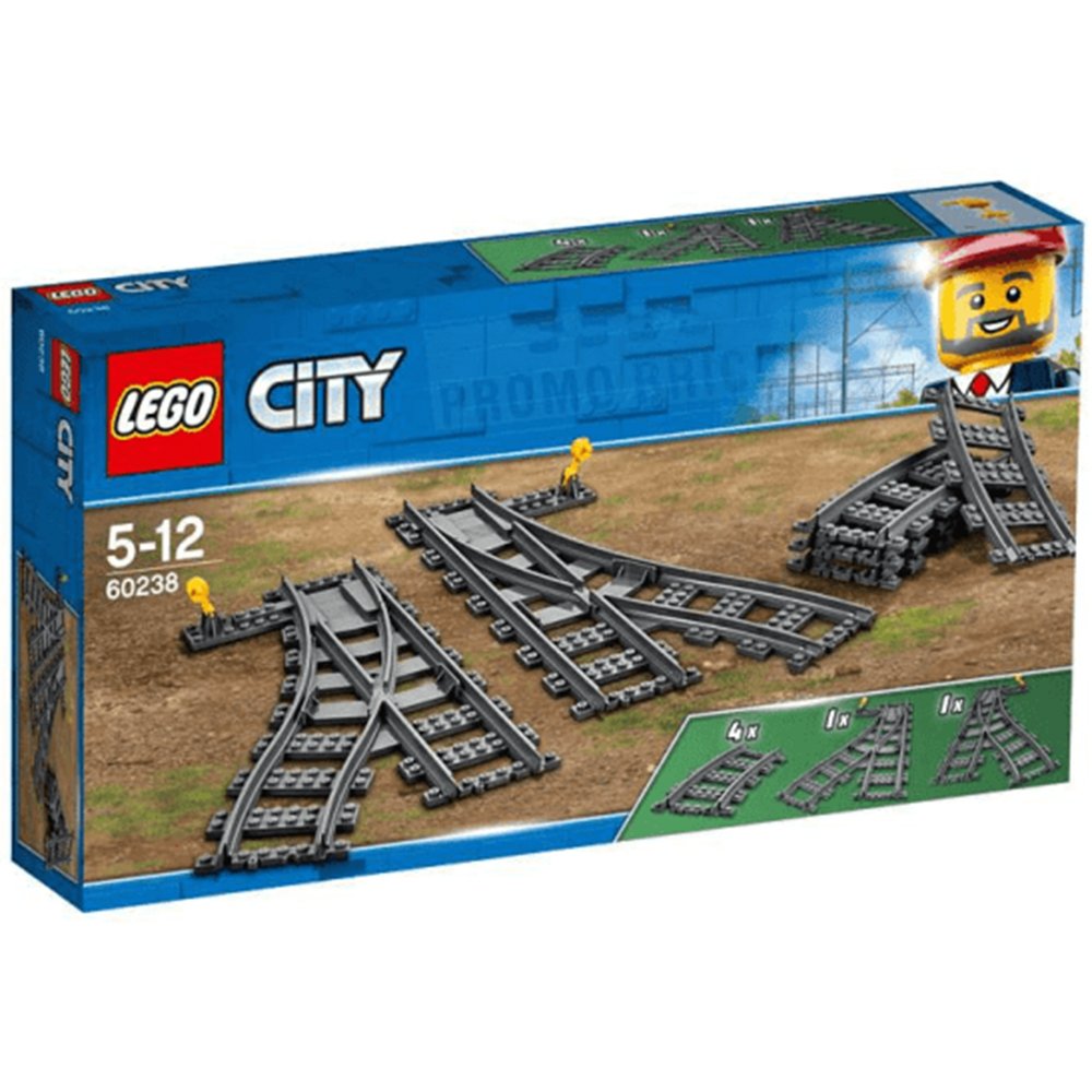 LEGO樂高積木 City Trains系列 60238 切換式軌道