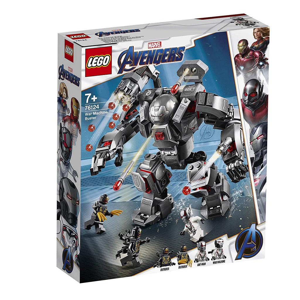LEGO 樂高積木 Super Heroes 76124 War Machine Buster