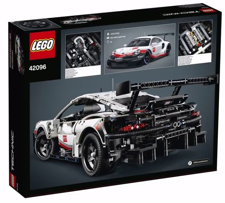 LEGO 樂高積木 Technic 42096 Porsche 911 RSR