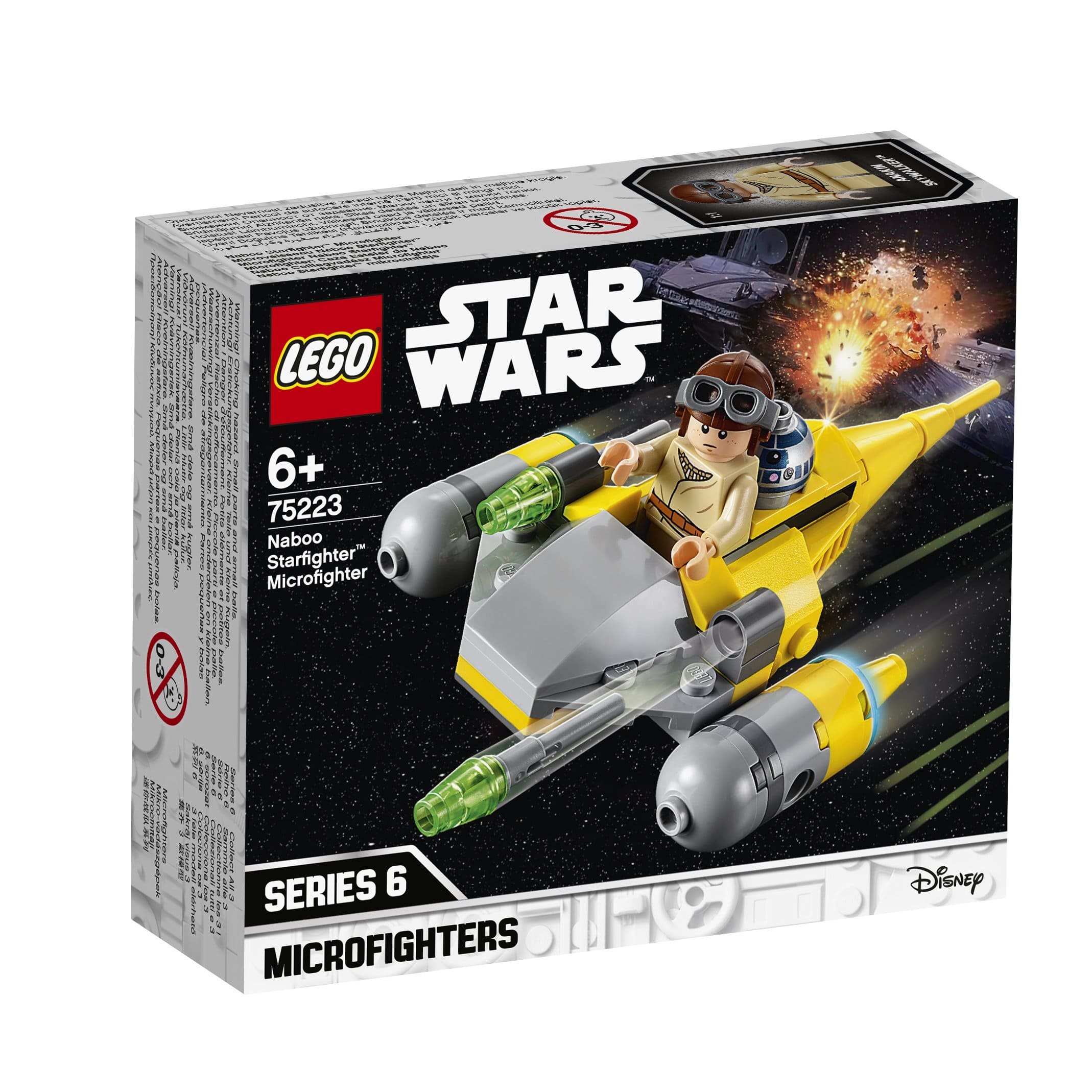 LEGO 樂高積木 Star Wars 75223 Naboo Starfighter™ Microfighter