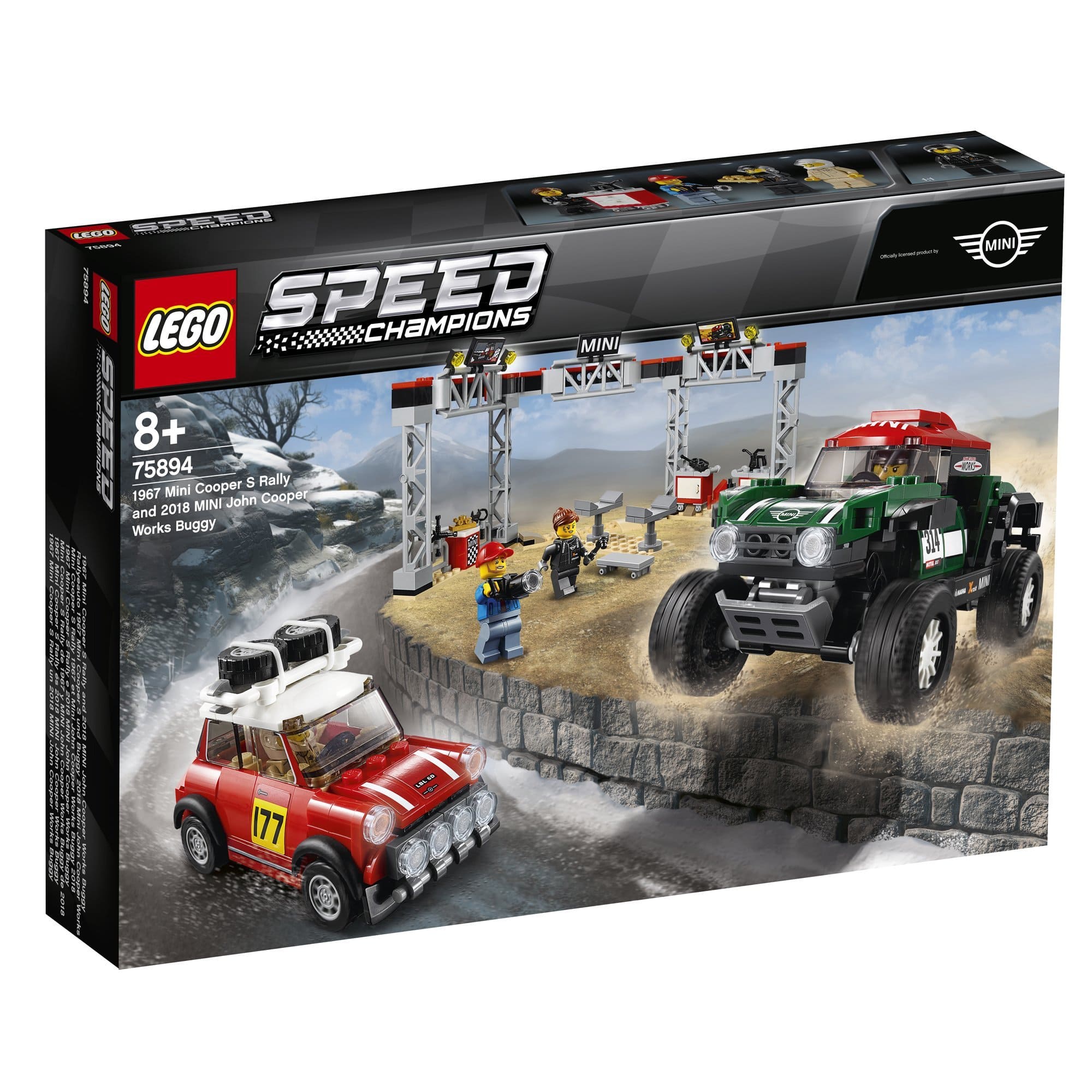 LEGO 樂高積木 Speed Champions 75894 Mini Cooper對決