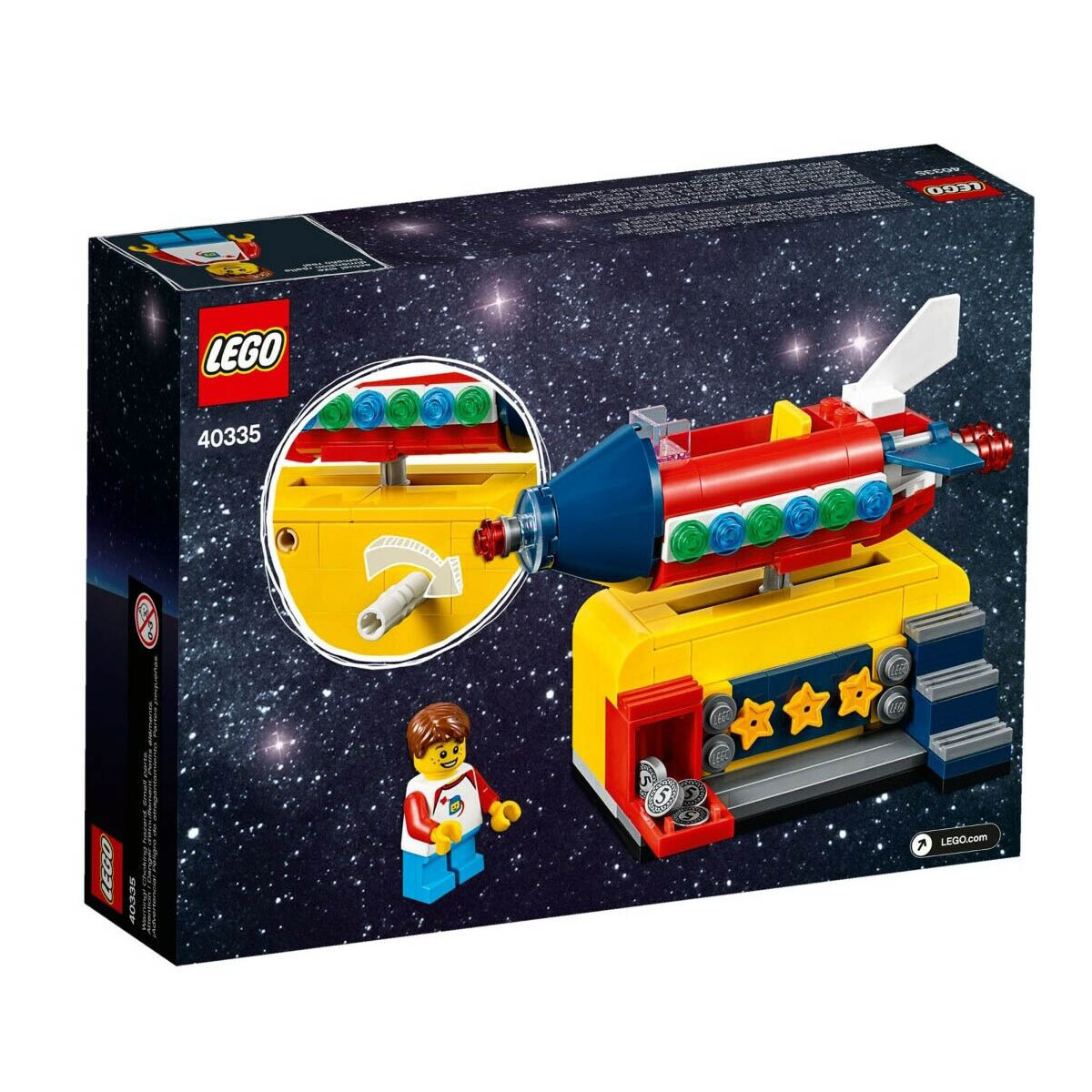 樂高積木 LEGO LT40335 idea系列 搖搖火箭 太空冒險