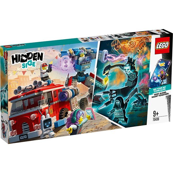 LEGO 樂高積木 Hidden Side 幽靈秘境系列 70436 鬼影消防車 3000