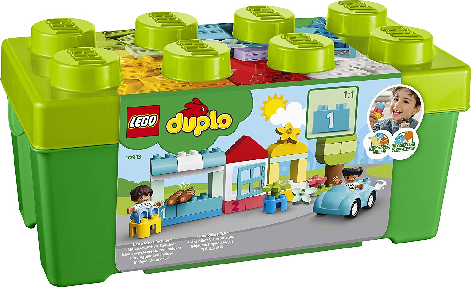 LEGO 樂高積木 DUPLO 10913 顆粒盒