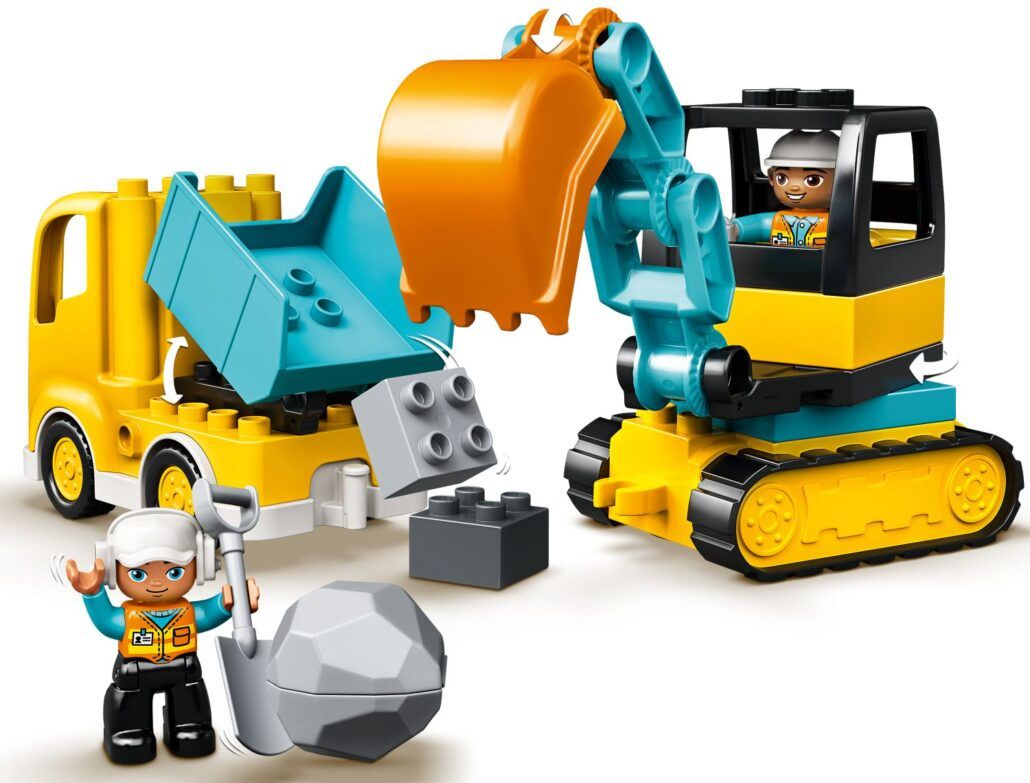 LEGO 樂高積木 DUPLO 10931 卡車 & 挖土機