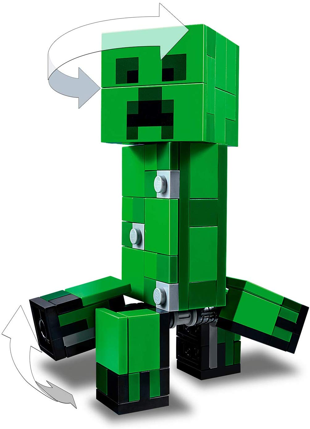 LEGO 樂高積木 Minecraft Micro World 創世神系列 21156 BigFig Creeper™ and Ocelot