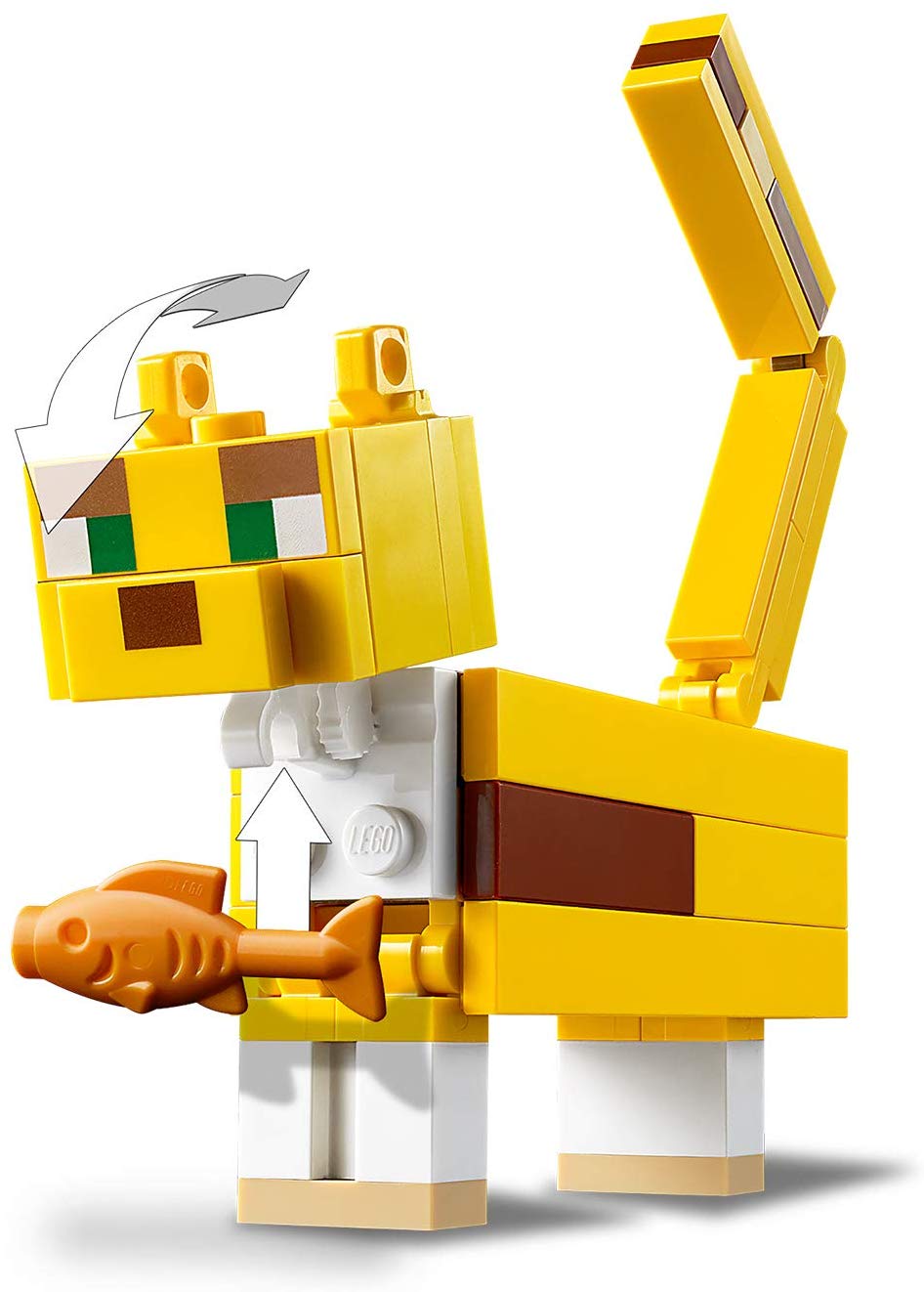 LEGO 樂高積木 Minecraft Micro World 創世神系列 21156 BigFig Creeper™ and Ocelot