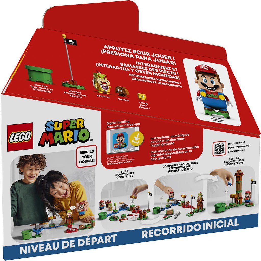 LEGO樂高積木Super Mario超級瑪利歐71360瑪利歐冒險主機