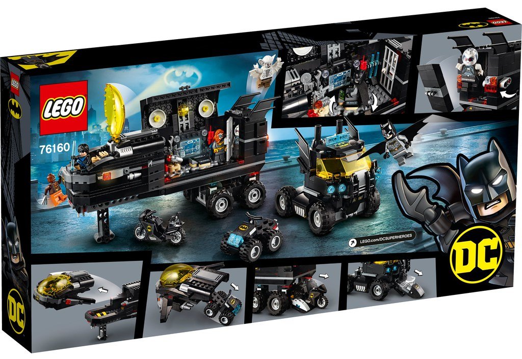 LEGO 樂高積木 Super Heroes系列 76160 移動式蝙蝠基地