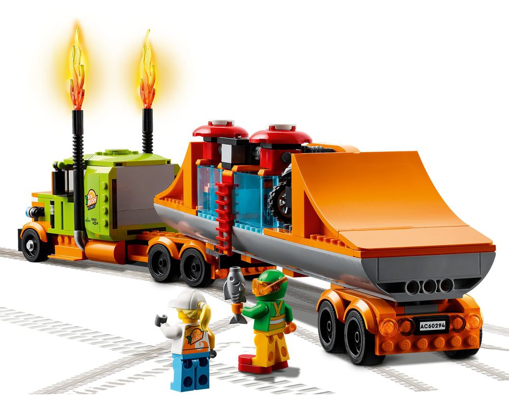 LEGO 樂高積木 City Stuntz 60294 特技表演卡車