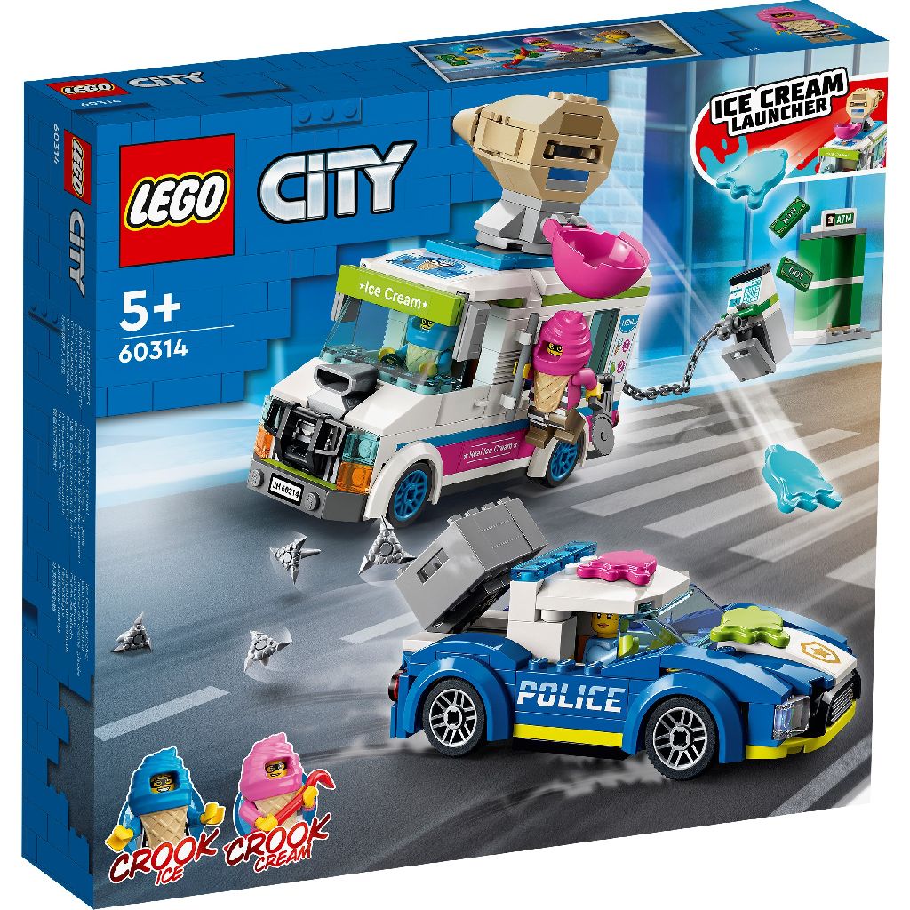 【2022.1月新品】樂高積木 LEGO City Police LT60314 冰淇淋卡車警匪追逐戰