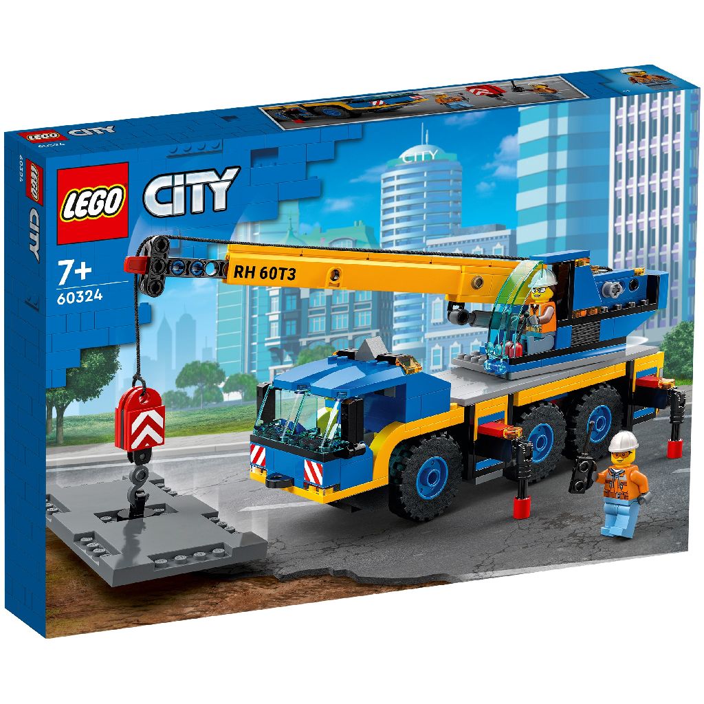 【2022.1月新品】樂高積木 LEGO City Great Vehicles LT60324 移動式起重機