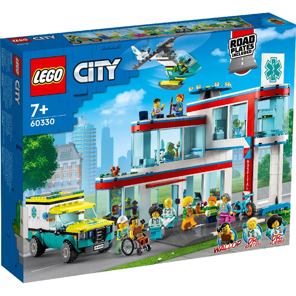 【2022.1月新品】樂高積木 LEGO My City LT60330 城市醫院