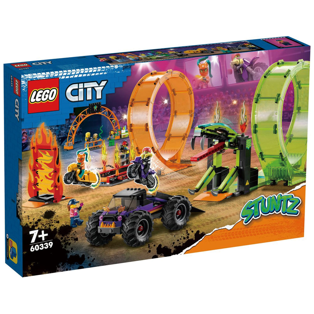 樂高積木 LEGO City Stuntz 60339 雙重環形跑道競技場
