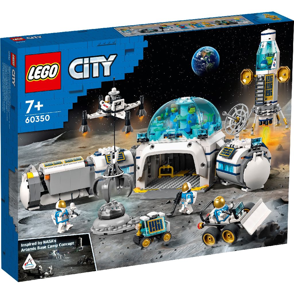 【限宅配】【2022.3月新品】樂高積木 LEGO City Space 60350 月球研究基地