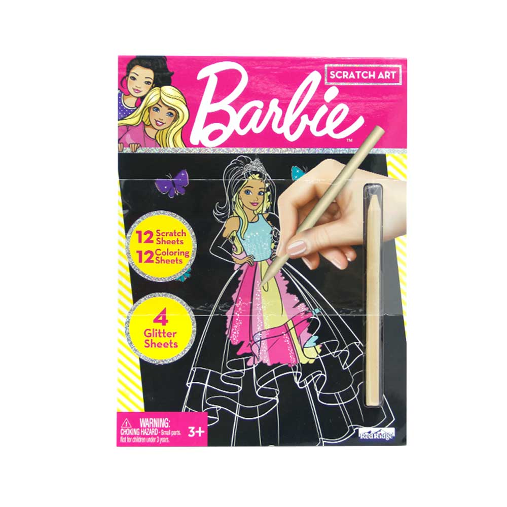Barbie 芭比 奇妙刮刮畫